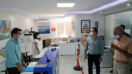 KAYMAKAM FIRAT, DTO'YU ZİYARET ETTİ