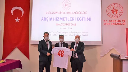 Arşiv hizmetleri eğitimi verildi
