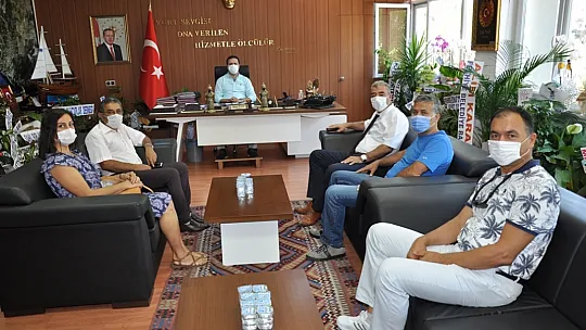 Kaymakam Fırat'a hayırlı olsun ziyaretleri sürüyor