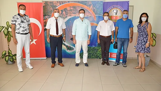 Kaymakam Fırat'a hayırlı olsun ziyaretleri sürüyor