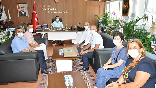 Kaymakam Fırat'a hayırlı olsun ziyaretleri sürüyor