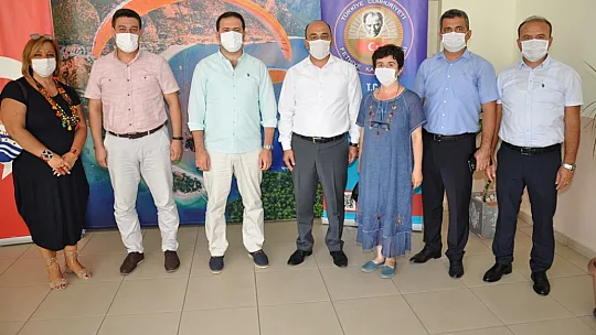 Kaymakam Fırat'a hayırlı olsun ziyaretleri sürüyor