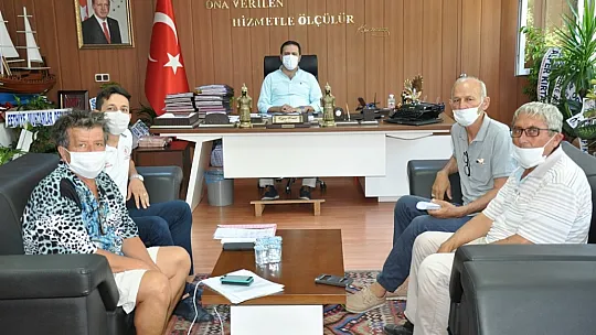 Kaymakam Fırat'a hayırlı olsun ziyaretleri sürüyor