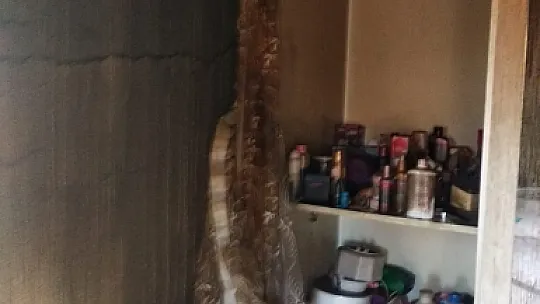 İtfaiyenin zamanında müdahalesi ile söndürüldü