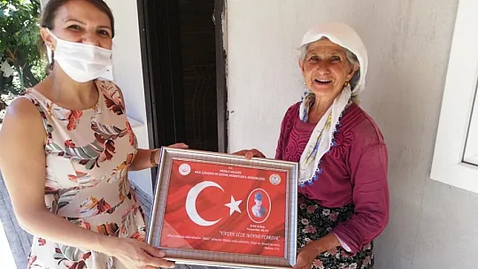ŞEHİT AİLELERİNE ZİYARETLERDE BULUNDULAR