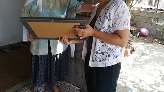 ŞEHİT AİLELERİNE ZİYARETLERDE BULUNDULAR