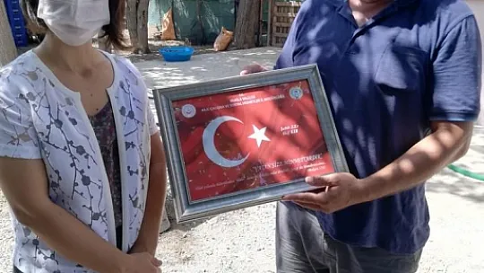 ŞEHİT AİLELERİNE ZİYARETLERDE BULUNDULAR