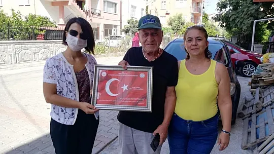 ŞEHİT AİLELERİNE ZİYARETLERDE BULUNDULAR