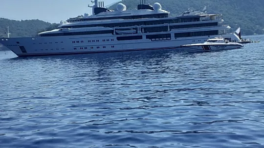 Katar Kraliyet Ailesi'nin mega yatı Fethiye'de