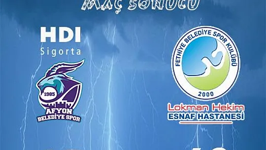 LH Fethiye Belediyespor ilk hazırlık maçını kaybetti