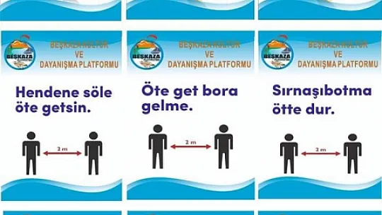 BEŞKAZA AĞZI İLE FARKINDALIK OLUŞTURUYORLAR