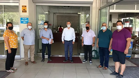 KÖKTENER, MİLLETVEKİLİ ÖZCAN'A ÇALIŞMALARI ANLATTI