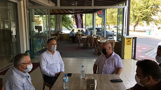 KÖKTENER, MİLLETVEKİLİ ÖZCAN'A ÇALIŞMALARI ANLATTI