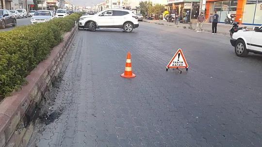 Trafik kazasında 1 kişi ağır yaralandı