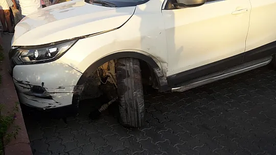 Trafik kazasında 1 kişi ağır yaralandı