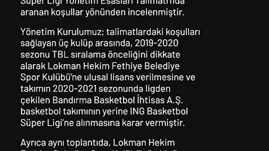 FETHİYE'NİN SÜPER LİG COŞKUSU