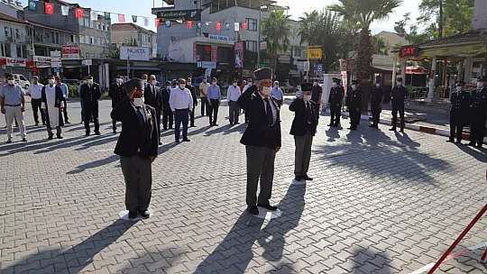 SEYDİKEMER'DE GAZİLER GÜNÜ KUTLANDI