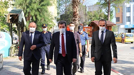 MUĞLA VALİSİ ORHAN TAVLI SEYDİKEMER'DE