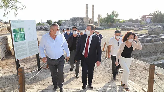 MUĞLA VALİSİ SEYDİKEMER'E HAYRAN KALDI