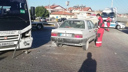 Fethiye'de trafik kazası: 2 yaralı