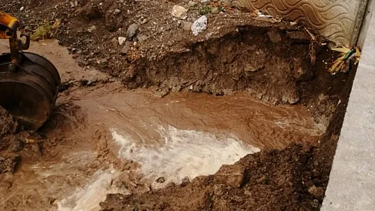 METREKAREYE 55 KG YAĞIŞ DÜŞTÜ