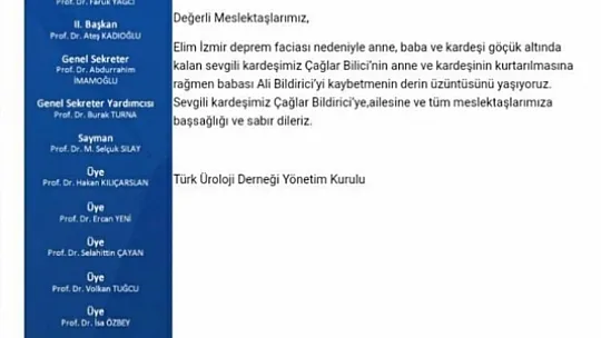 OĞLUNU ZİYARETE GİTTİ, ENKAZ ALTINDA KALDI