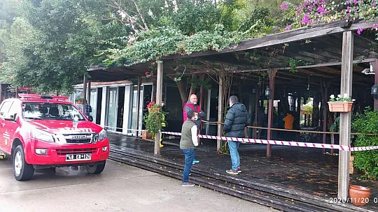 Fethiye'de Kafe Restoran'da yangın