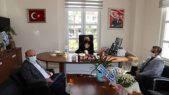 Başkan Otgöz'den kurum müdürlerine ziyaret