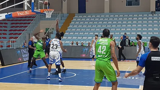 LH Fethiye Belediyespor galibiyeti kaçırdı 66-59