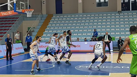 LH Fethiye Belediyespor galibiyeti kaçırdı 66-59
