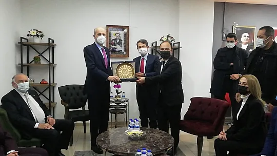 Kurtulmuş ve Canikli'den AK Parti Menteşe İlçe Binası'na ziyaret