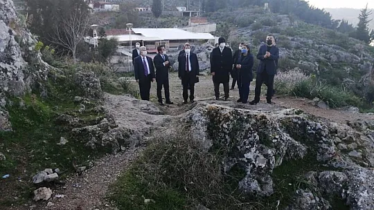 Muhtar Taşar, 'Aminthas'a arkeolojik park talebinde bulunduk'