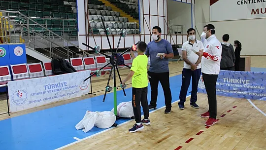Geleceğin yetenekli sporcuları seçiliyor
