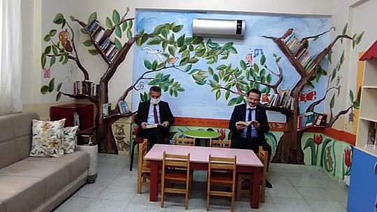 İlçe Başkanı Öztürk açılan okulları ziyaret etti