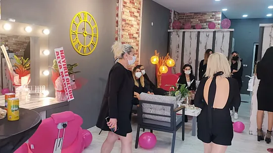 Buse Pilav Beauty Center Güzellik Salonu açıldı