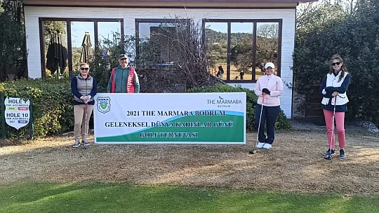 Bodrum'da 8 Mart Dünya Kadınlar Günü golf turnuvası düzenlendi