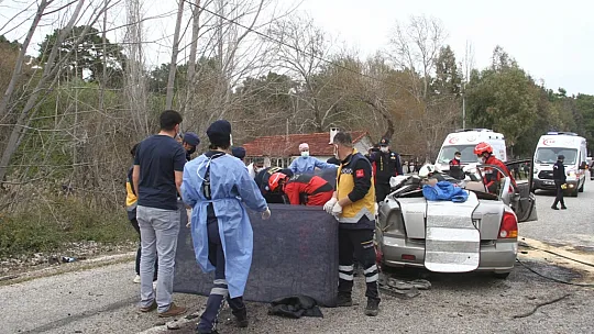 Fethiye – Antalya Karayolu feci kaza: 5 ölü