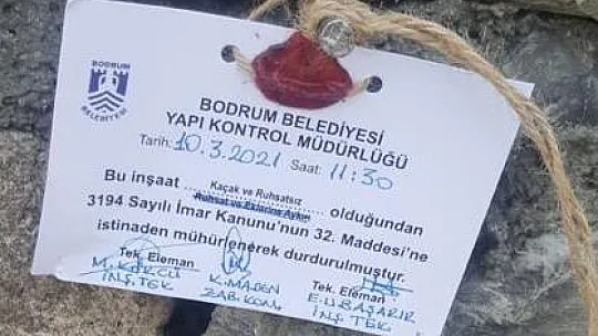 Turgut Yılmaz'ın duvarı yıkıldı