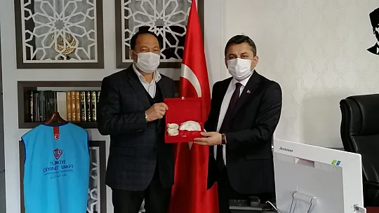 Şube Başkanı Tuna'dan Müftü Oktay'a teşekkür