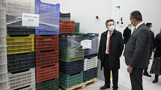 Aydın Yenilenebilir Enerji Kaynaklı Soğuk Hava Deposu Güdümlü Projesi, GEKA'nın desteğiyle hayata geçti