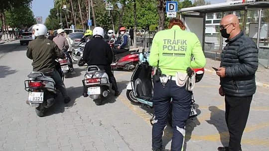 Motosiklet denetimleri arttırıldı
