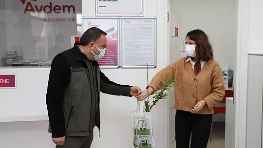 Seydikemer'de Orman Haftasına özel fidan dağıtıldı