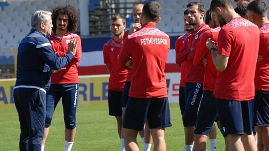 Fethiyespor maç saatini bekliyor