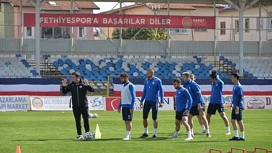 Fethiyespor maç saatini bekliyor