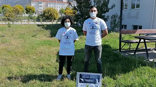 100. Yıl Hatıra Ormanı oluşturuldu