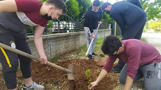 100. Yıl Hatıra Ormanı oluşturuldu