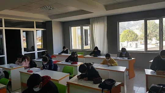 Birey Eğitim Kurumları bursluluk sınavları yapıldı 