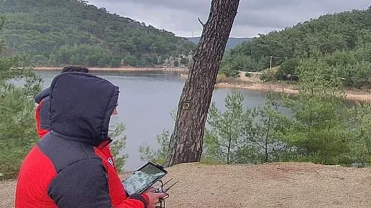 Denizden ve havadan denetimler sürüyor