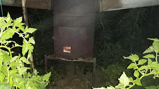 Fethiye'de üreticiler zirai don nöbeti bekledi