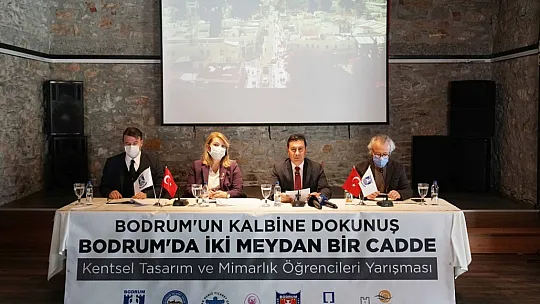 Bodrum'da İki Meydan Bir Cadde Proje yarışması